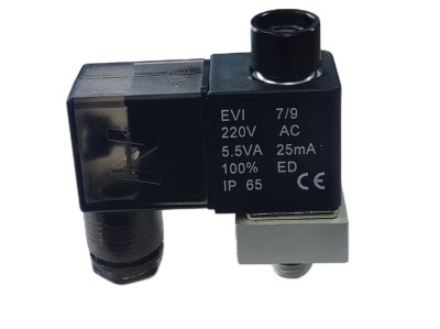 两位两通常开电磁阀